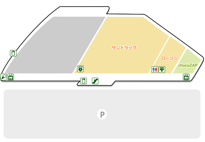 1Fフロアマップ