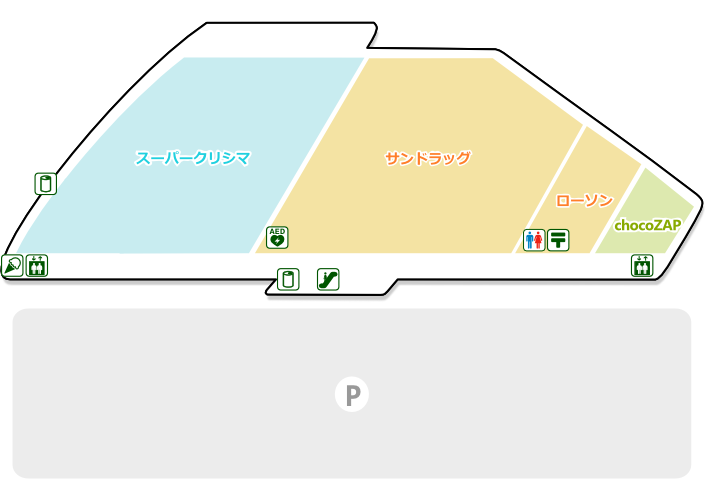 1Fフロアマップ