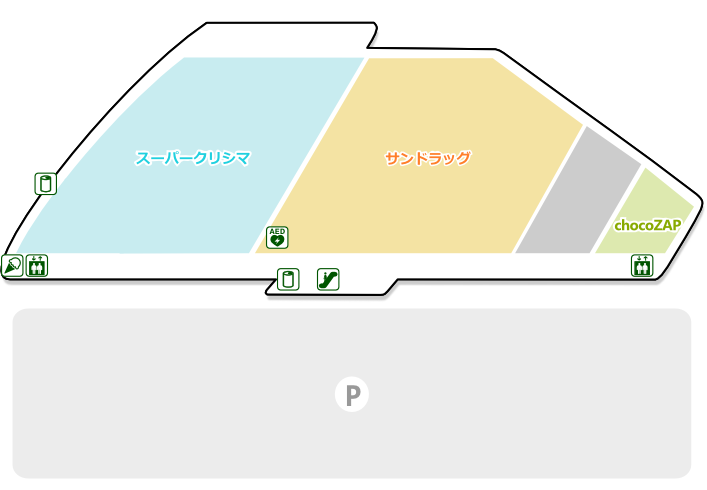 1Fフロアマップ