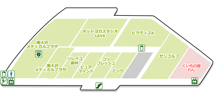 3Fフロアマップ